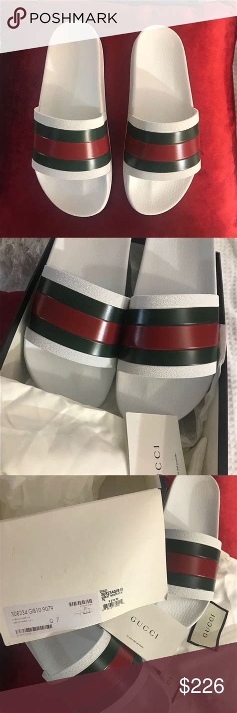 authentic Gucci slides